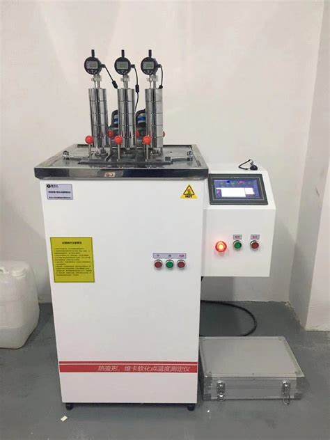 Heat deflection temperature Vicat testing instruments